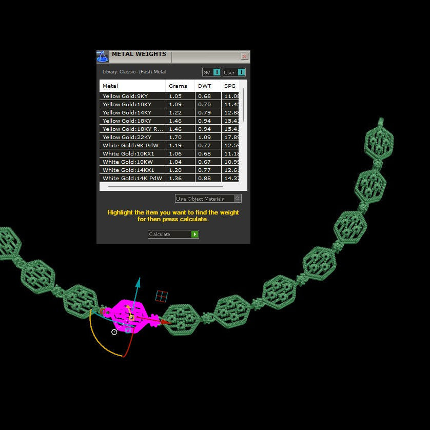 Necklace STL File – Digital Download-Jewelrystlfiles.com