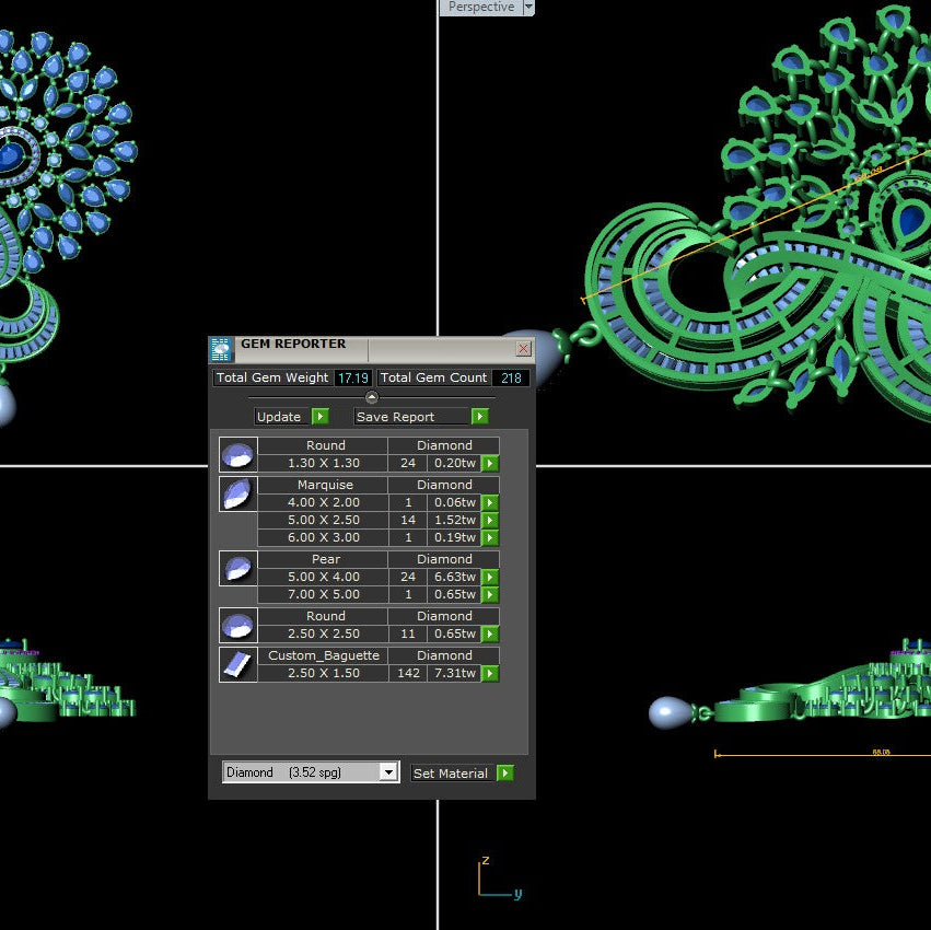 Pendant STL File – Digital Download-Jewelrystlfiles.com