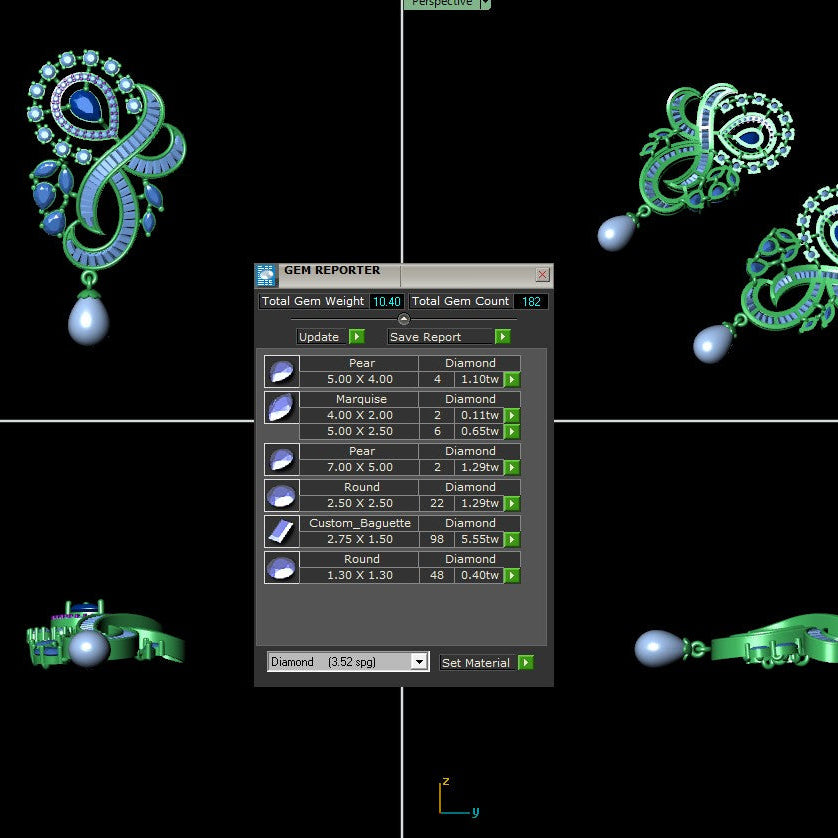 Pendant STL File – Digital Download-Jewelrystlfiles.com