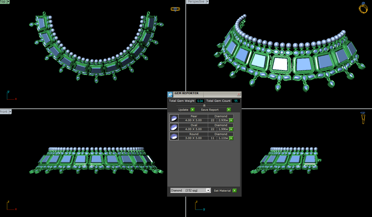 Elegant chokor design