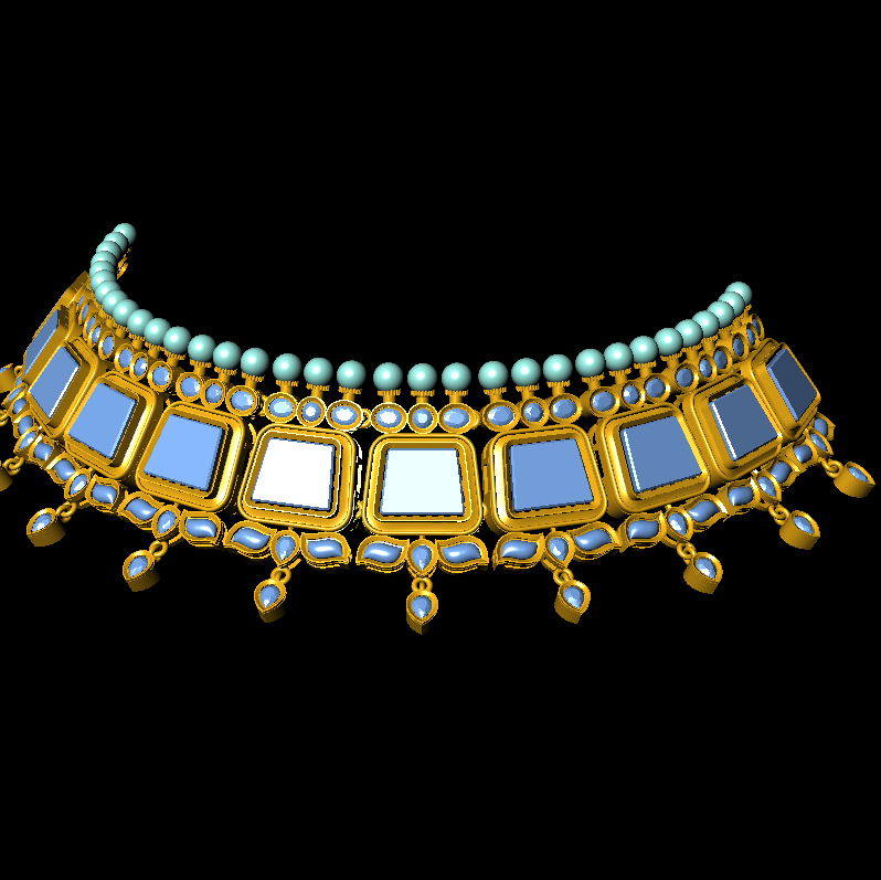 Necklace STL File – Digital Download-Jewelrystlfiles.com