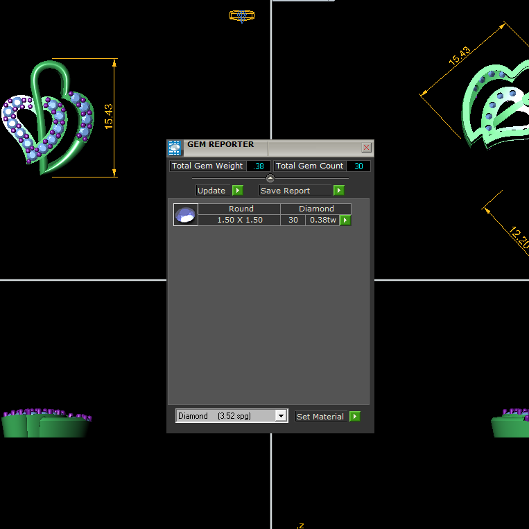 Studs STL File – Digital Download-Jewelrystlfiles.com