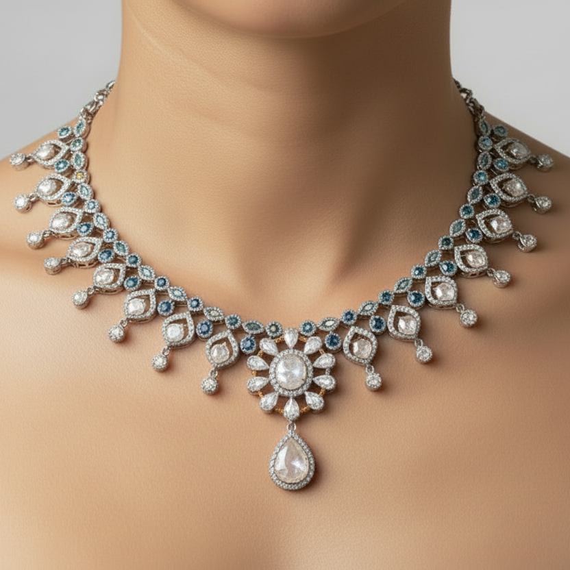 Necklace & Earrings-Jewelrystlfiles.com