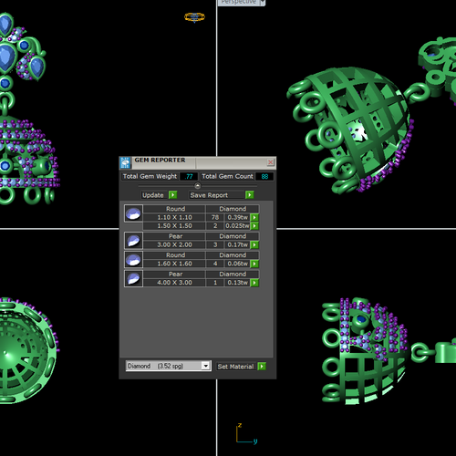 Jhumka STL File – Digital Download-Jewelrystlfiles.com