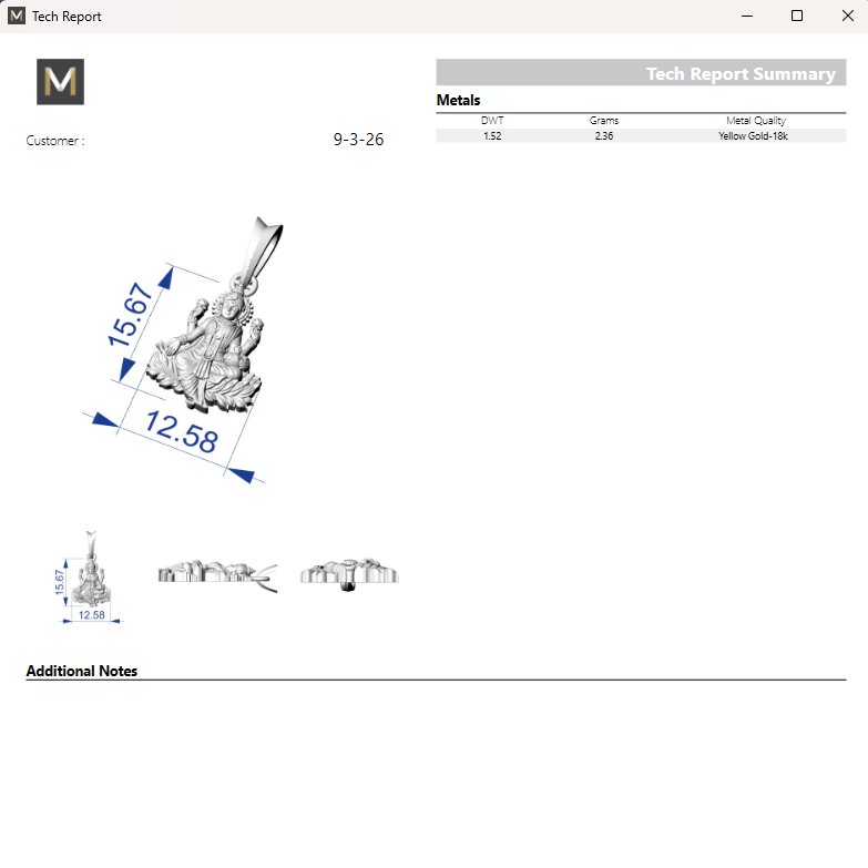 Laxmi ghara Pendant STL File Digital Download