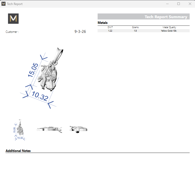 Radha Krishna God Pendant STL File Digital Download