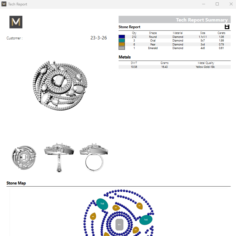 Ring STL File Digital Download
