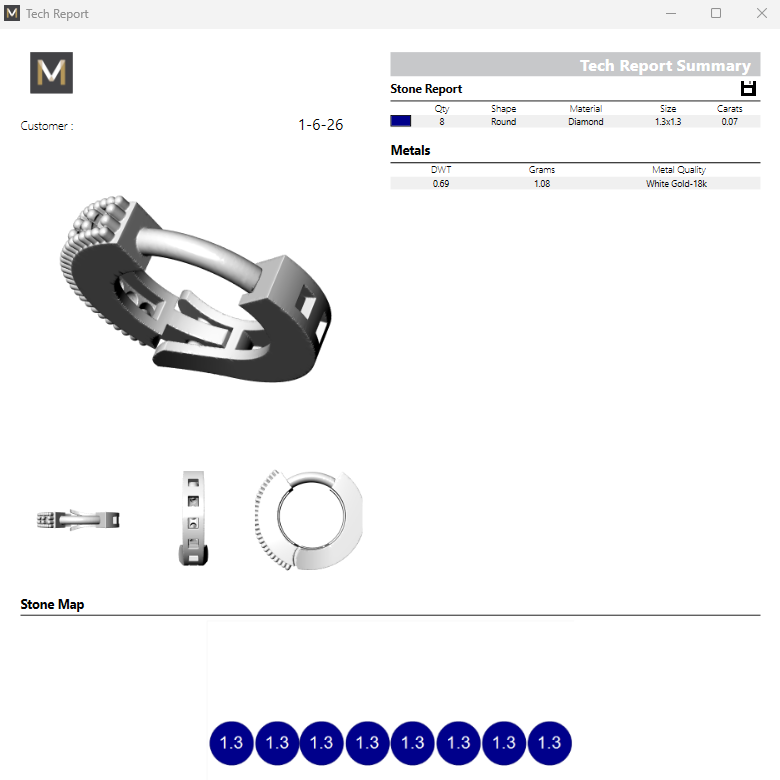 Fashion Bali Fancy Stylish 1 – STL File with Push Setting