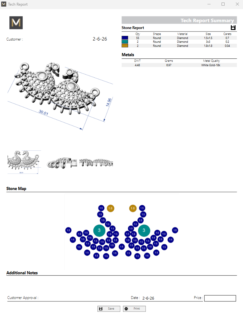 Tanmaniya Stylish 1 – STL File with Push Setting