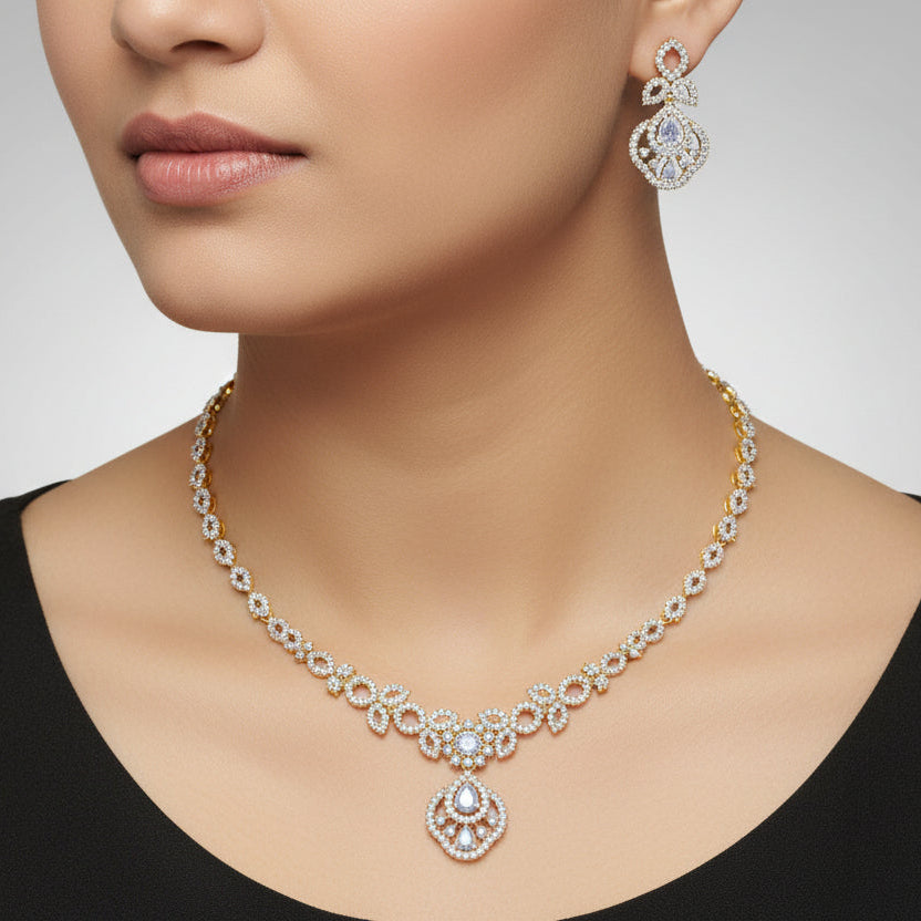 Necklace & Earring STL File Digital Download