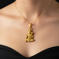 Lord Hanuman Pendant STL File No.3 – 0.5mm Hollow | Digital Download