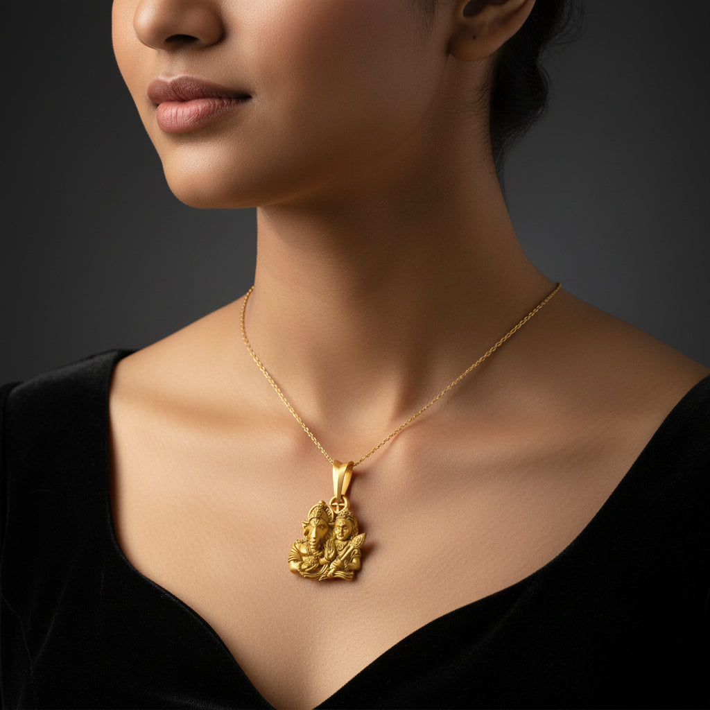 Kartik & Ganesh Pendant STL File – 0.5mm Hollow | Digital Download