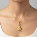 Sai Baba Pendant STL File – 0.5mm Hollow | Digital Download
