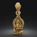 Ganesh Pendant STL File | 3D Printable Jewelry CAD Design