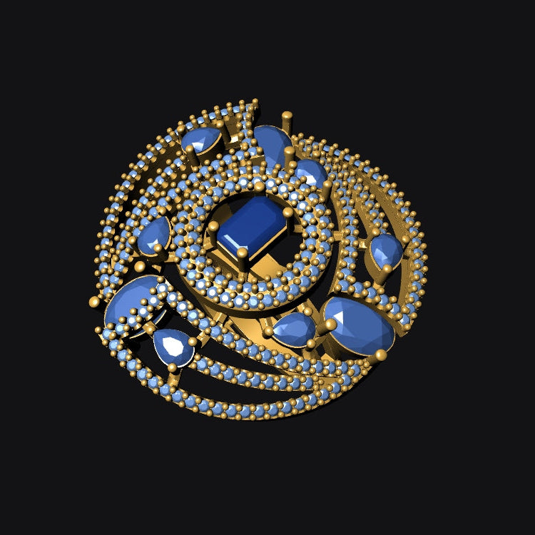 Ring STL File Digital Download