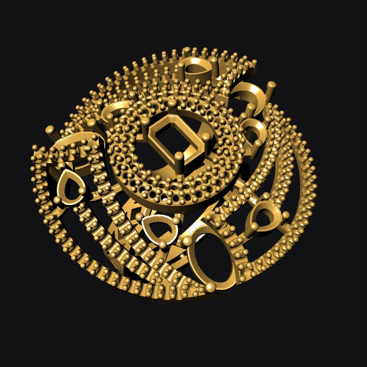 Ring STL File Digital Download