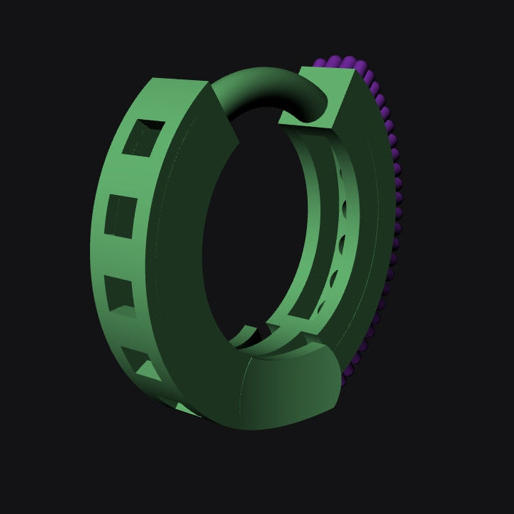 Fashion Bali Fancy Stylish 1 – STL File with Push Setting