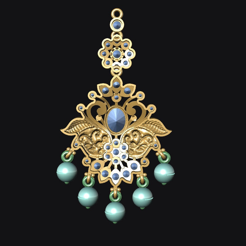Tickly Stylish 4 – Jewelry STL File Digital Download