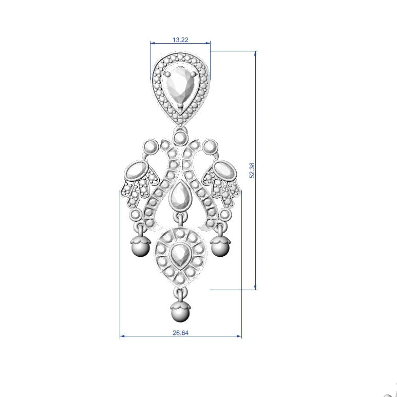 Silver-toned traditional Indian choker necklace with detailed coin and teardrop motifs, shown with a central dimension diagram indicating measurements of 13.02 inches in height and 3.