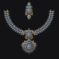 Necklace & Earring STL File – American Diamond Push Setting No.27 Digital Download