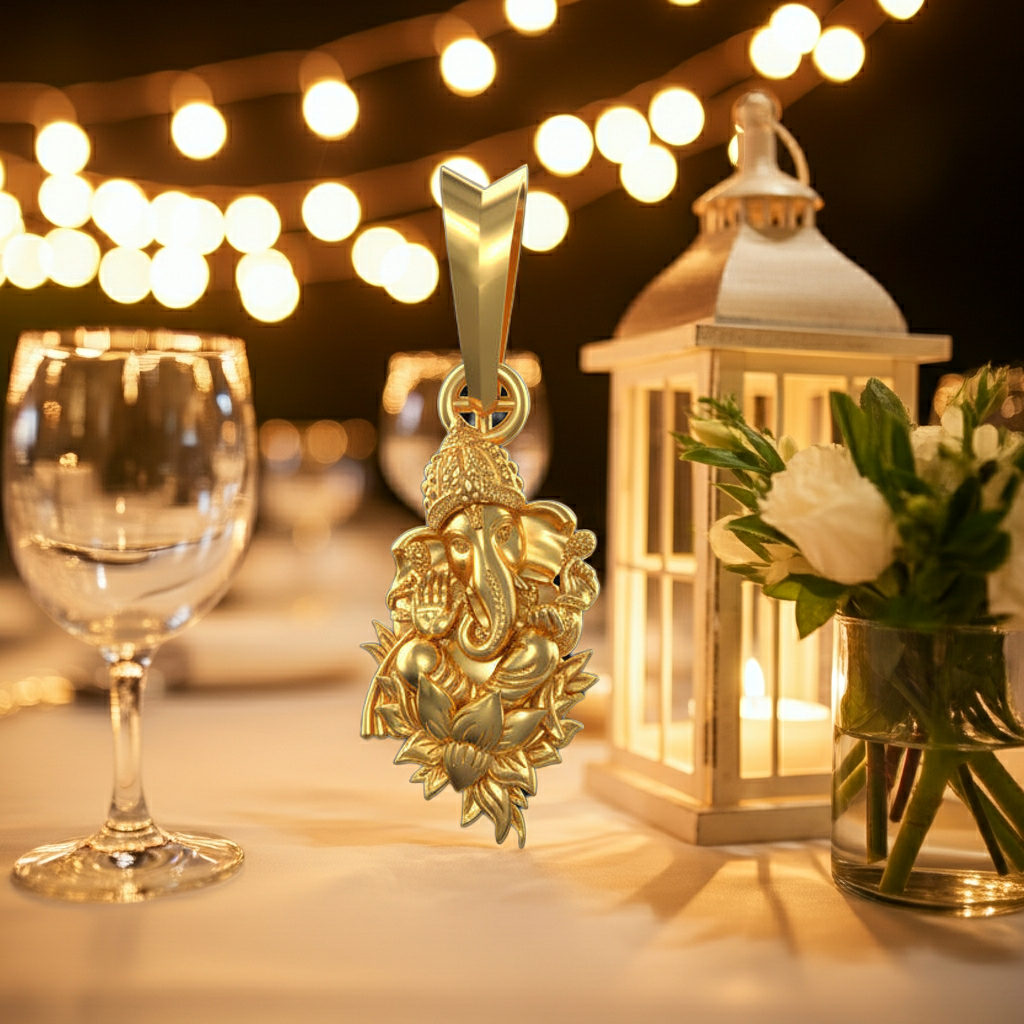 Ganesh Pendant STL File – Digital Download