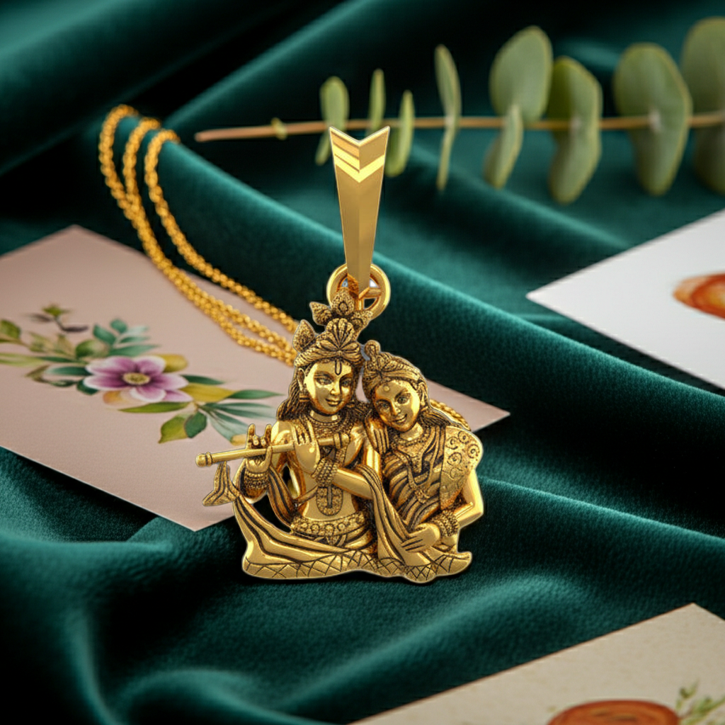 Radhakrishna 2 Pendant STL File – Digital Download